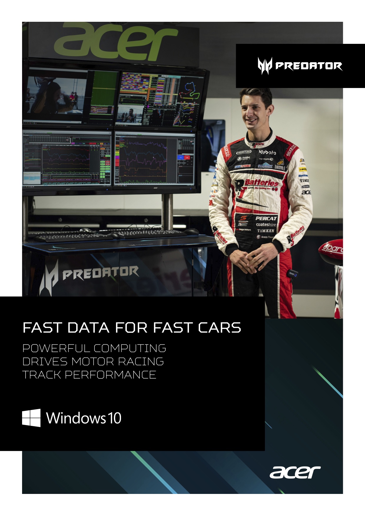 Acer technology gives racing team a performance advantage.